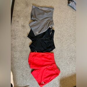 3 pack Gym Shark Short 5in Inseam